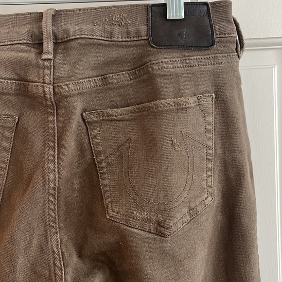 True Religion Army Green Size 29 Skinny Ankle Jeans - Picture 4 of 6